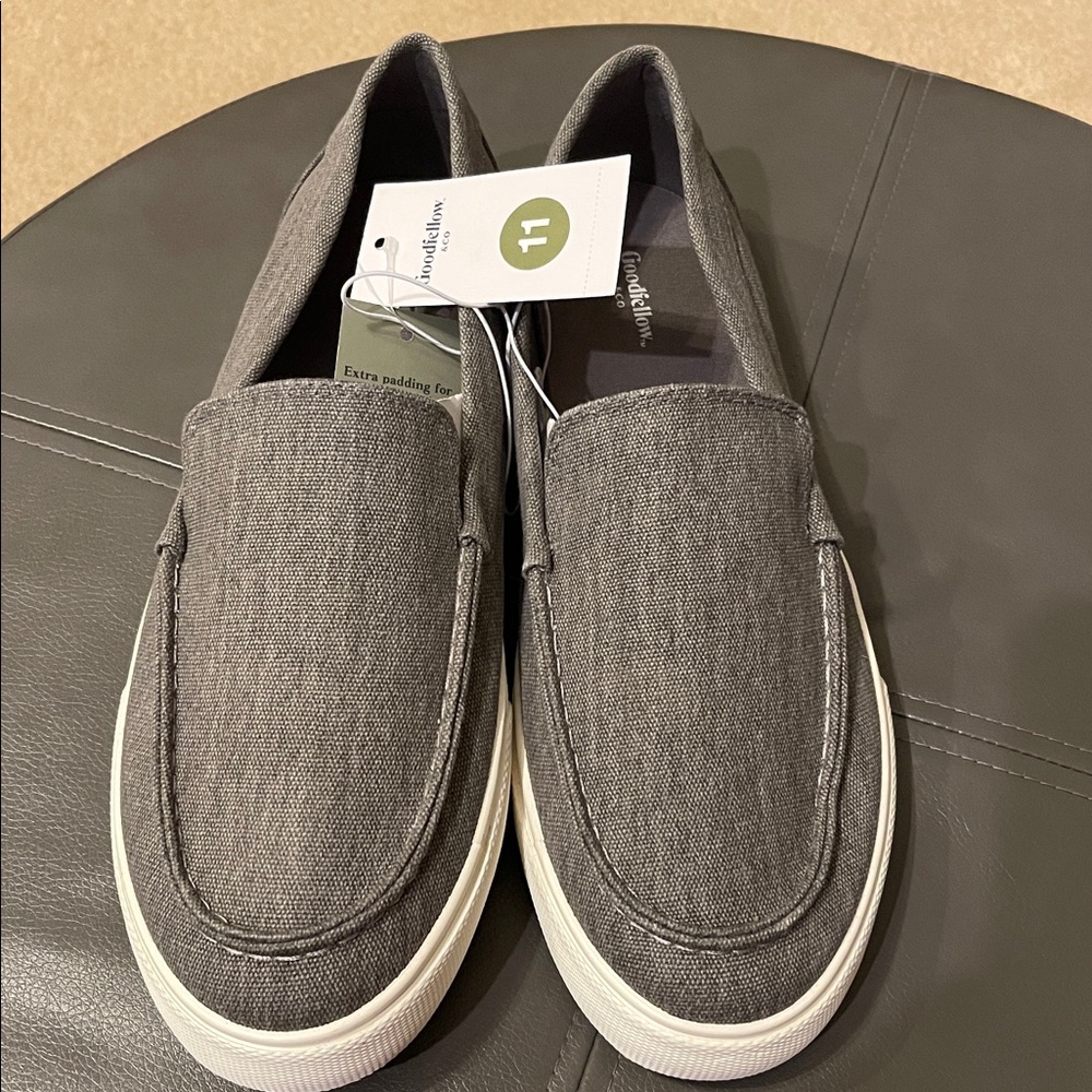Goodfellow & Co Gray Casual Slip-On Loafers